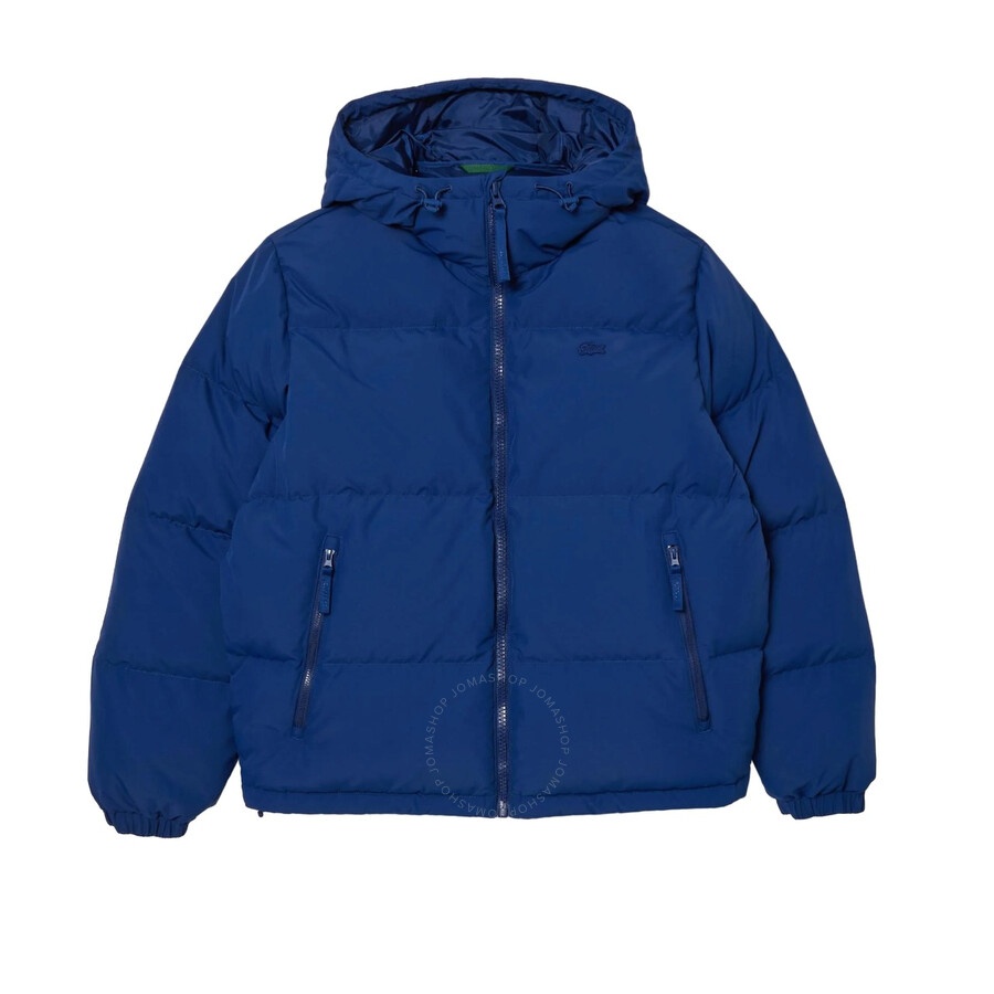 Lacoste Logo Padded Hooded Water-Repellent short  Jacket - 1