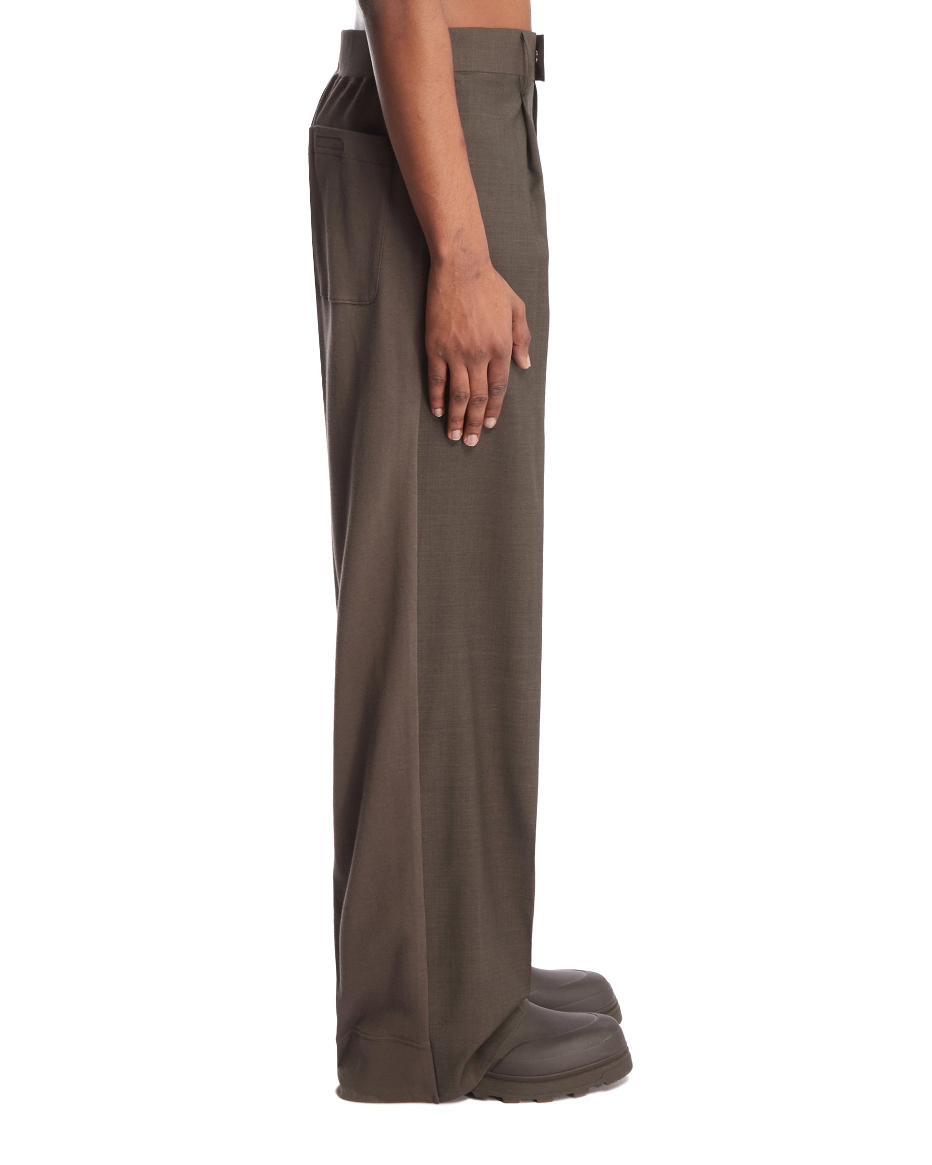 Gray Loose Fit Pants - 5
