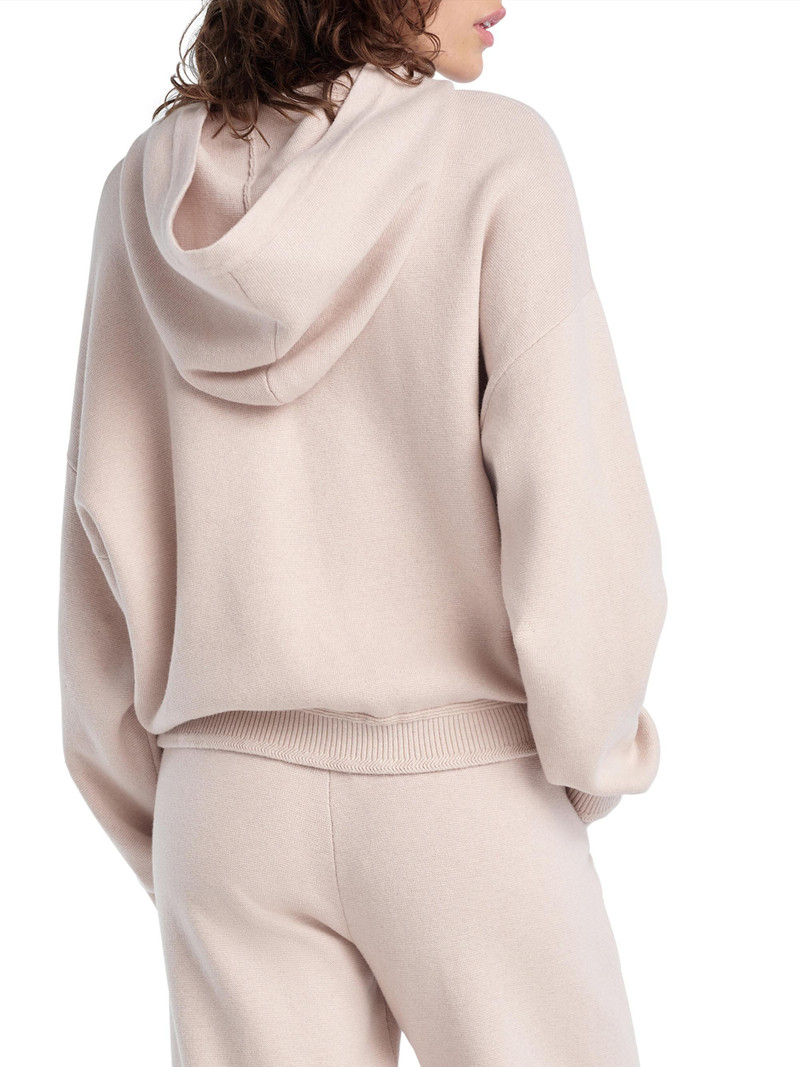 Women's The Fatigue Sisters Cropped Hoodie - Blush Pink 4