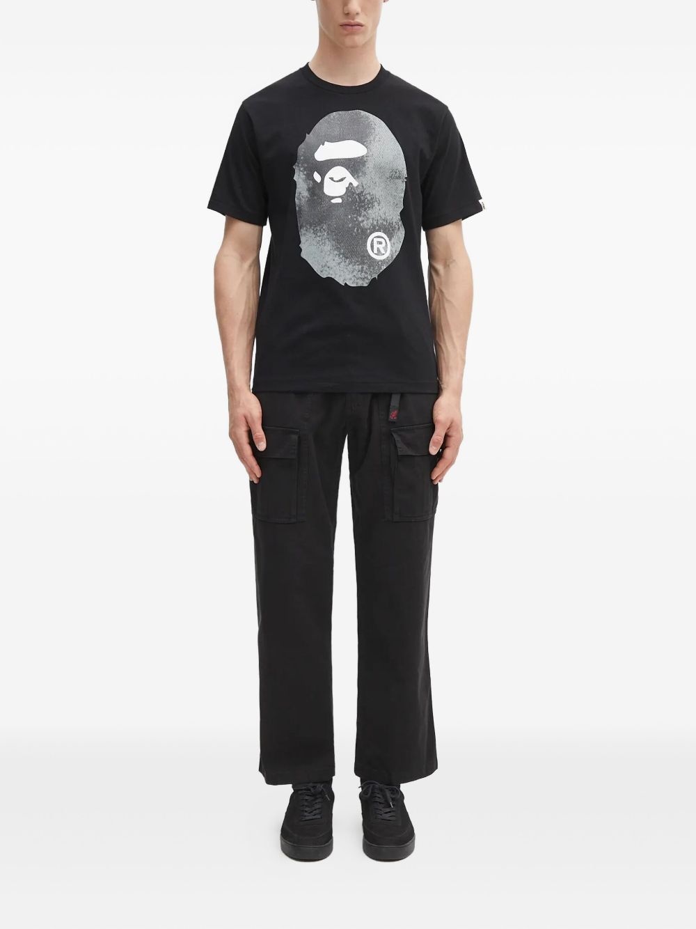 belted cargo trousers - 2