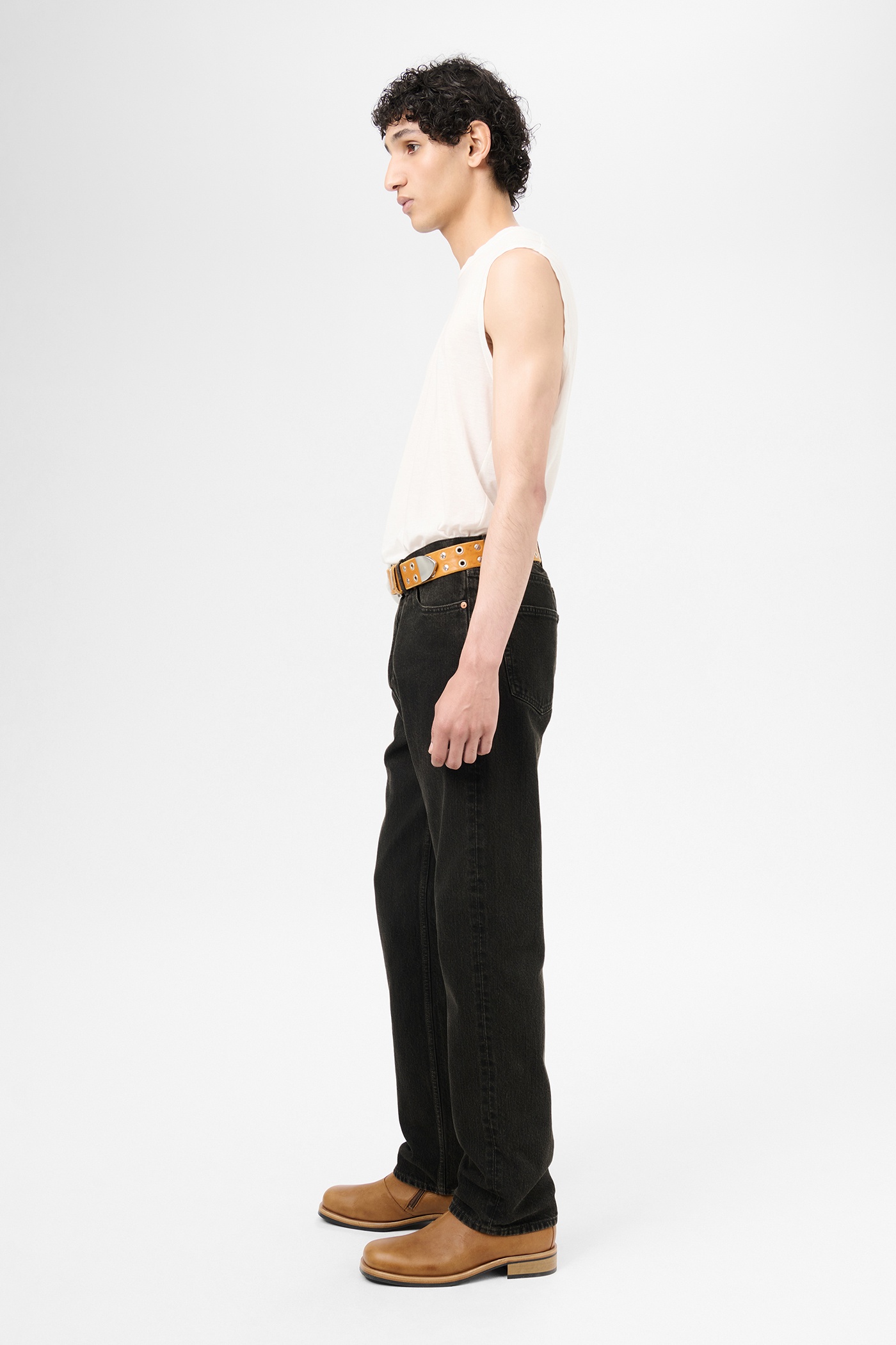 First Cut Kamari Black Chain Twill - 4