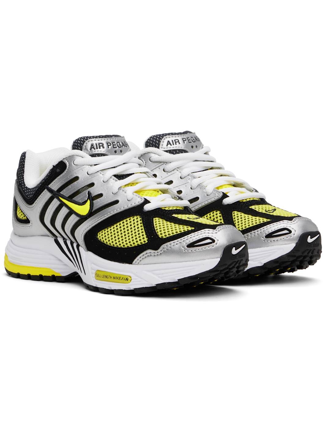 Black & Yellow Air Pegasus 2005 Sneakers - 4