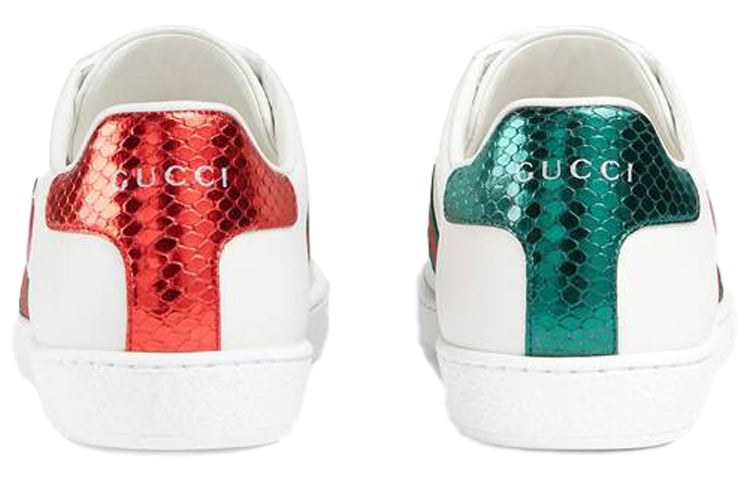 (WMNS) Gucci Ace Low 'Heart' 435638-02JS0-9074 - 4