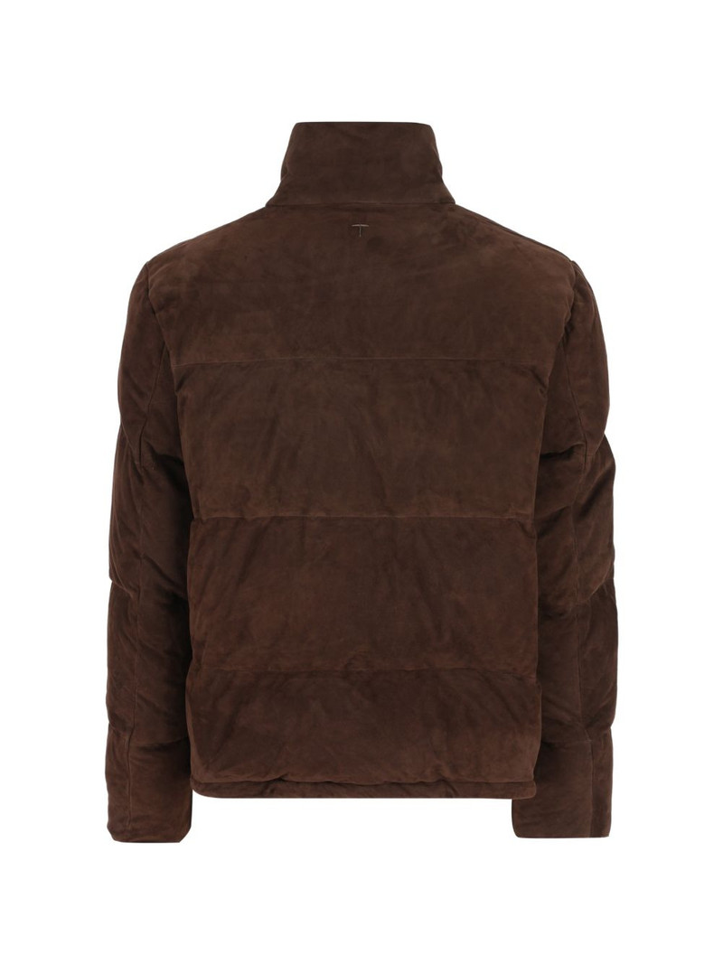 Tod's suede padded coat outlook