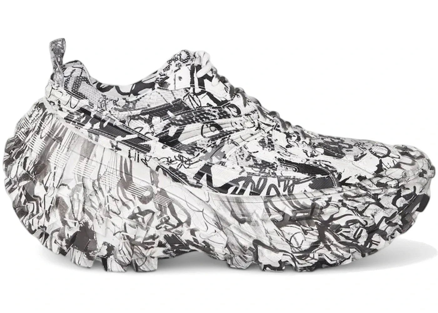 Balenciaga Bouncer Graffiti Print - 1