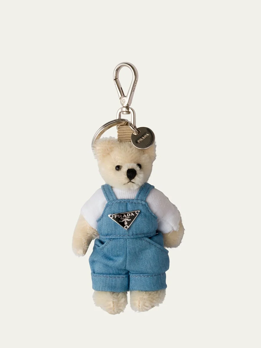 Men's Edo Teddy Plush Bag Charm - 1