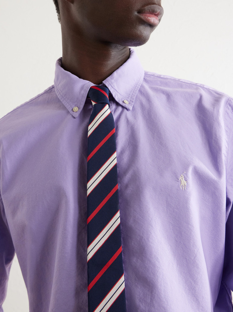 Logo-Embroidered Cotton Shirt 5