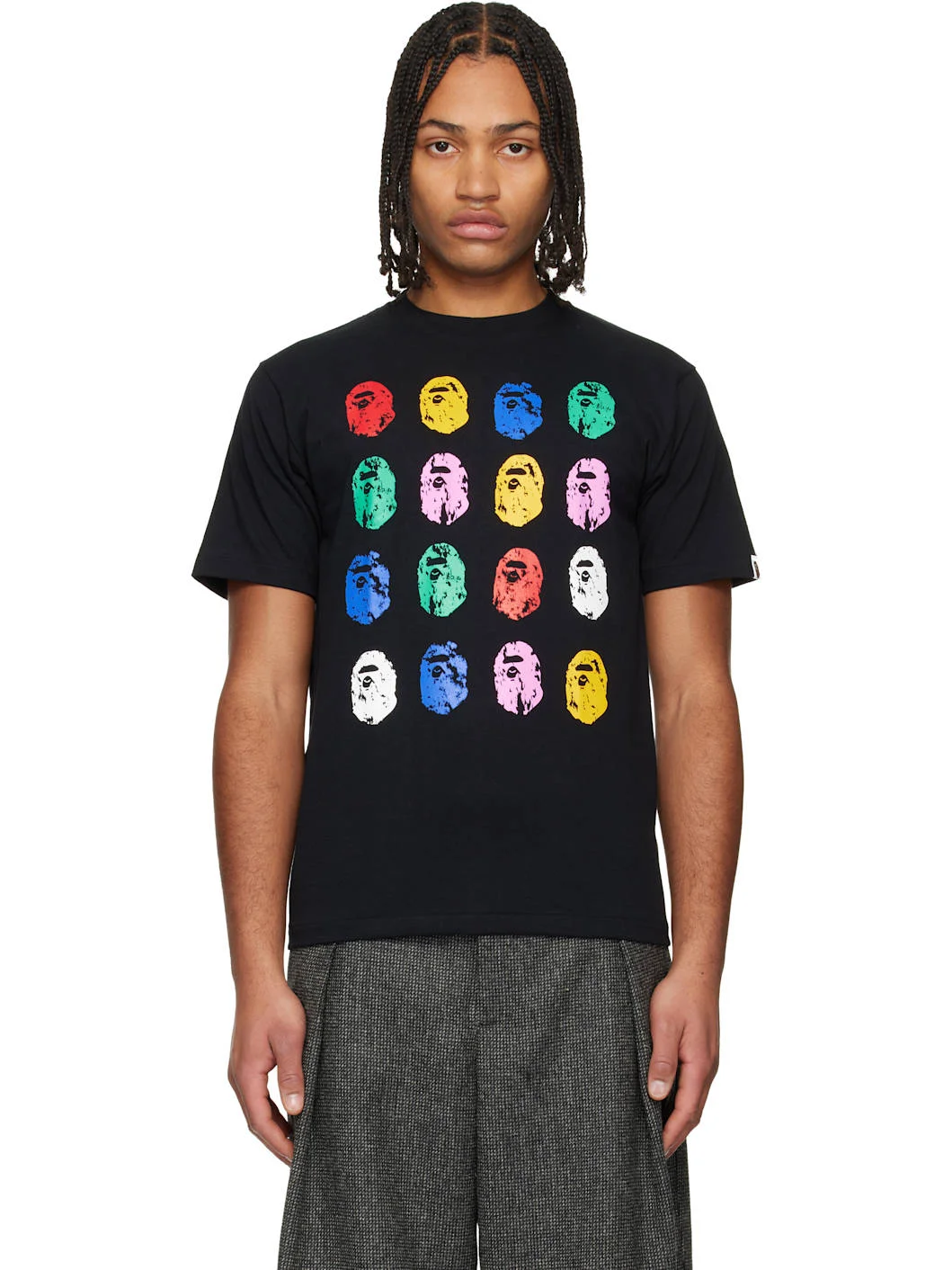 Black 'A Bathing Ape' 32nd Anniversary T-shirt - 1