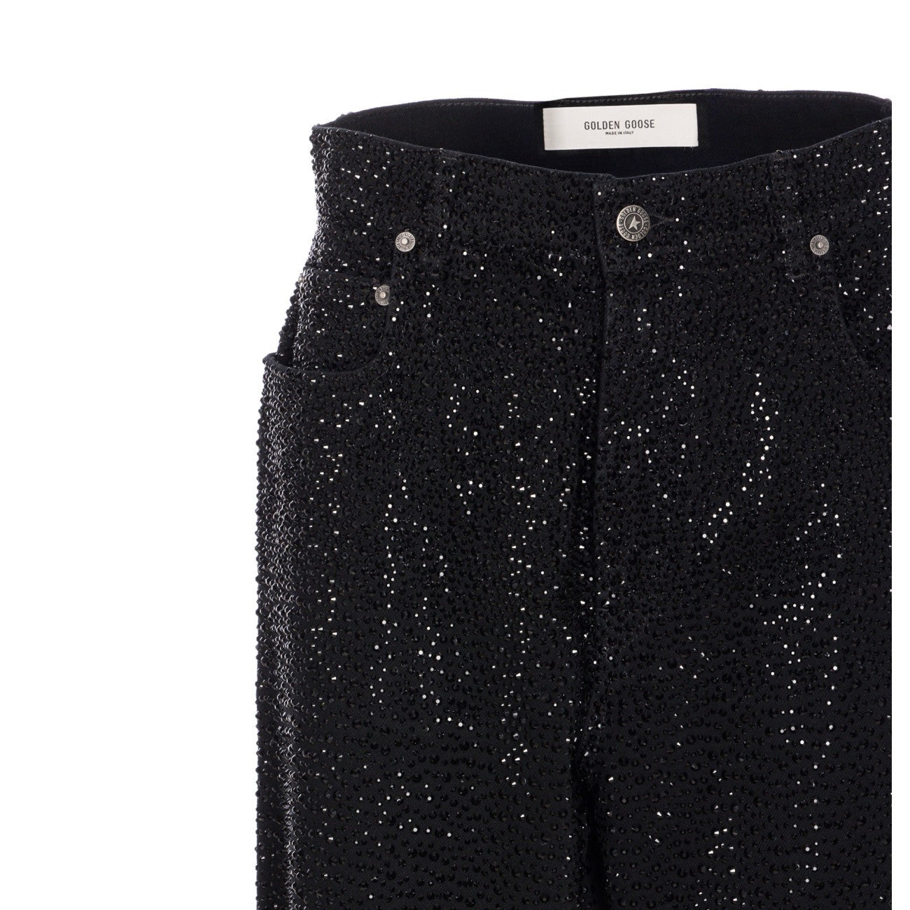Golden Goose Women Kim Denim Crystals Jeans - 4