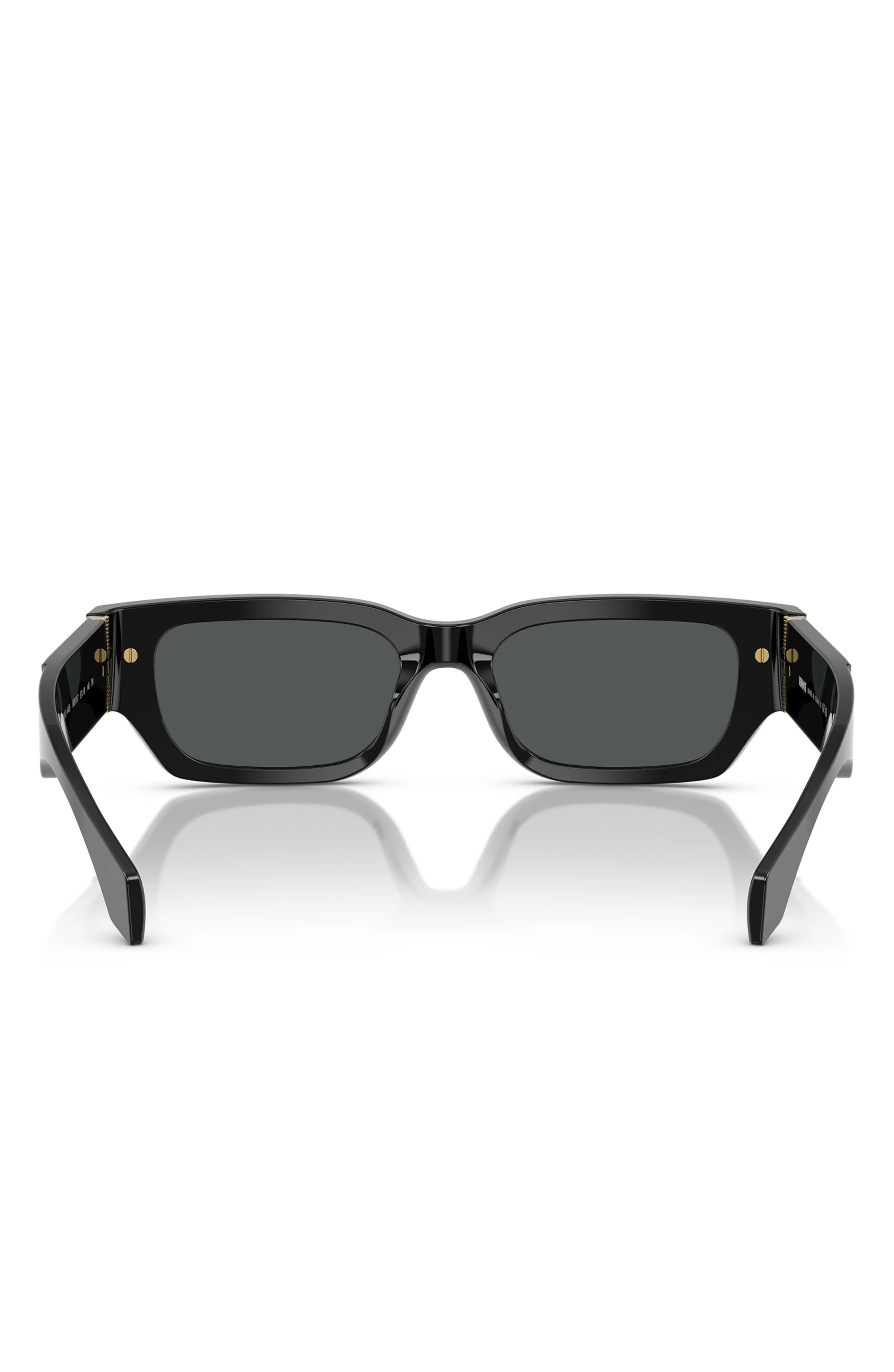 53mm Plaque Rectangular Sunglasses - 4