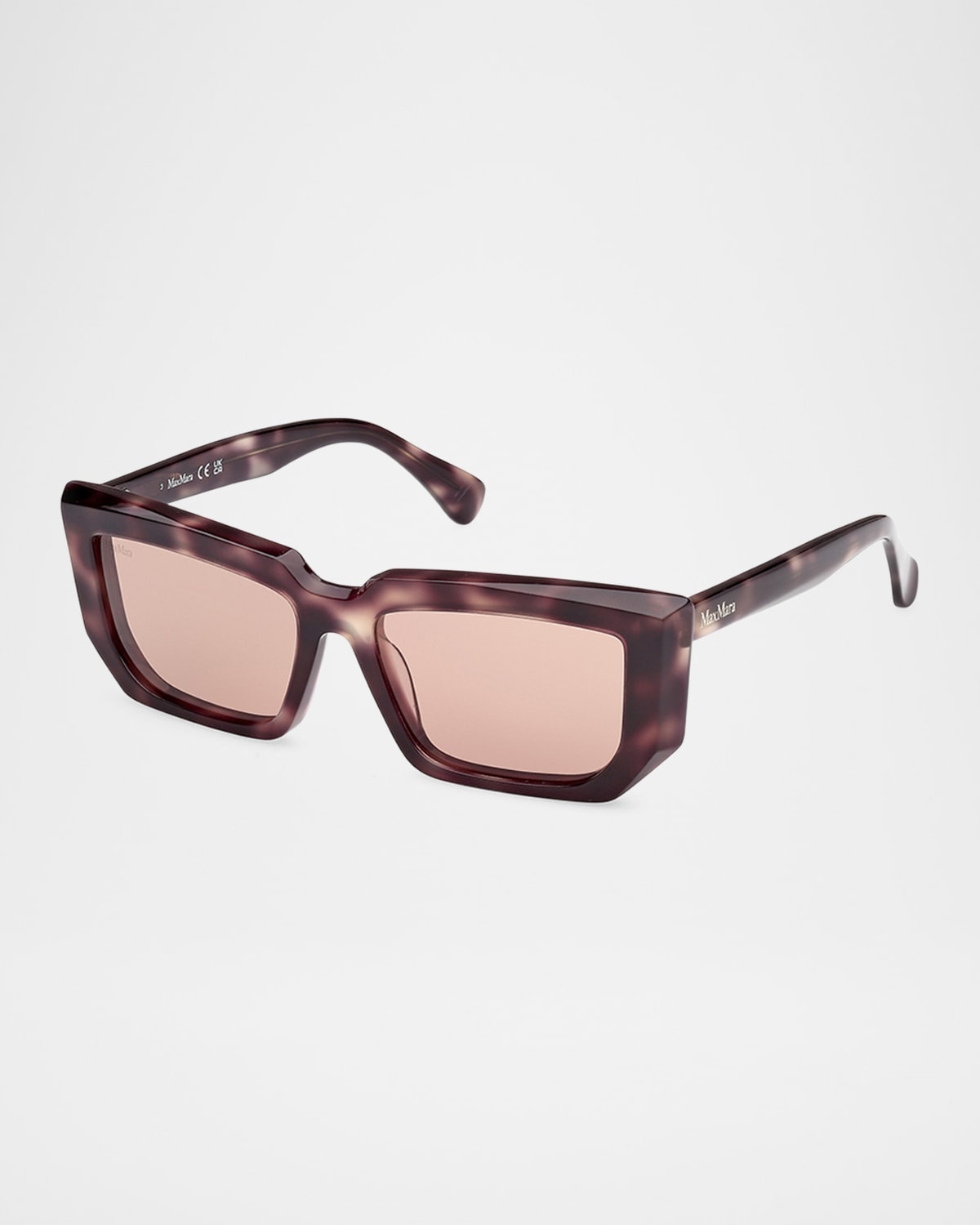 Acetate Rectangle Sunglasses - 3