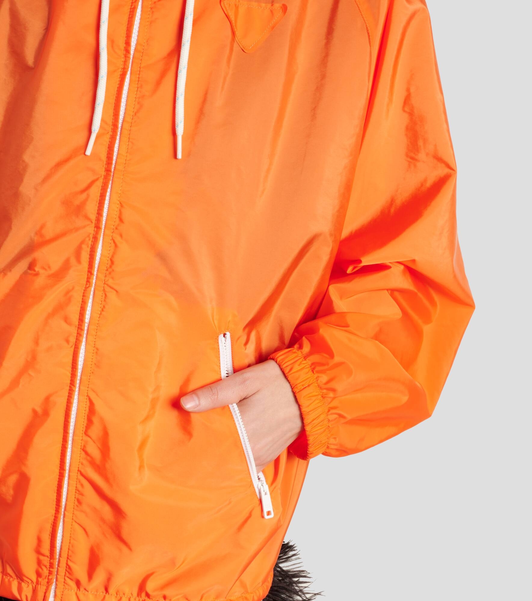 Re-Nylon raincoat - 6