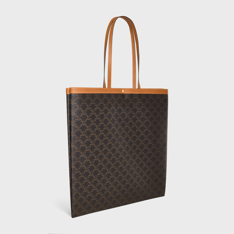 CELINE LARGE FLAT SHOPPER IN TRIOMPHE CANVAS outlook
