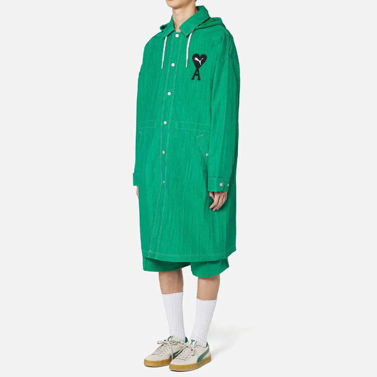 Puma X AMI Light Nylon Jacket 'Green' 534064-96 - 4