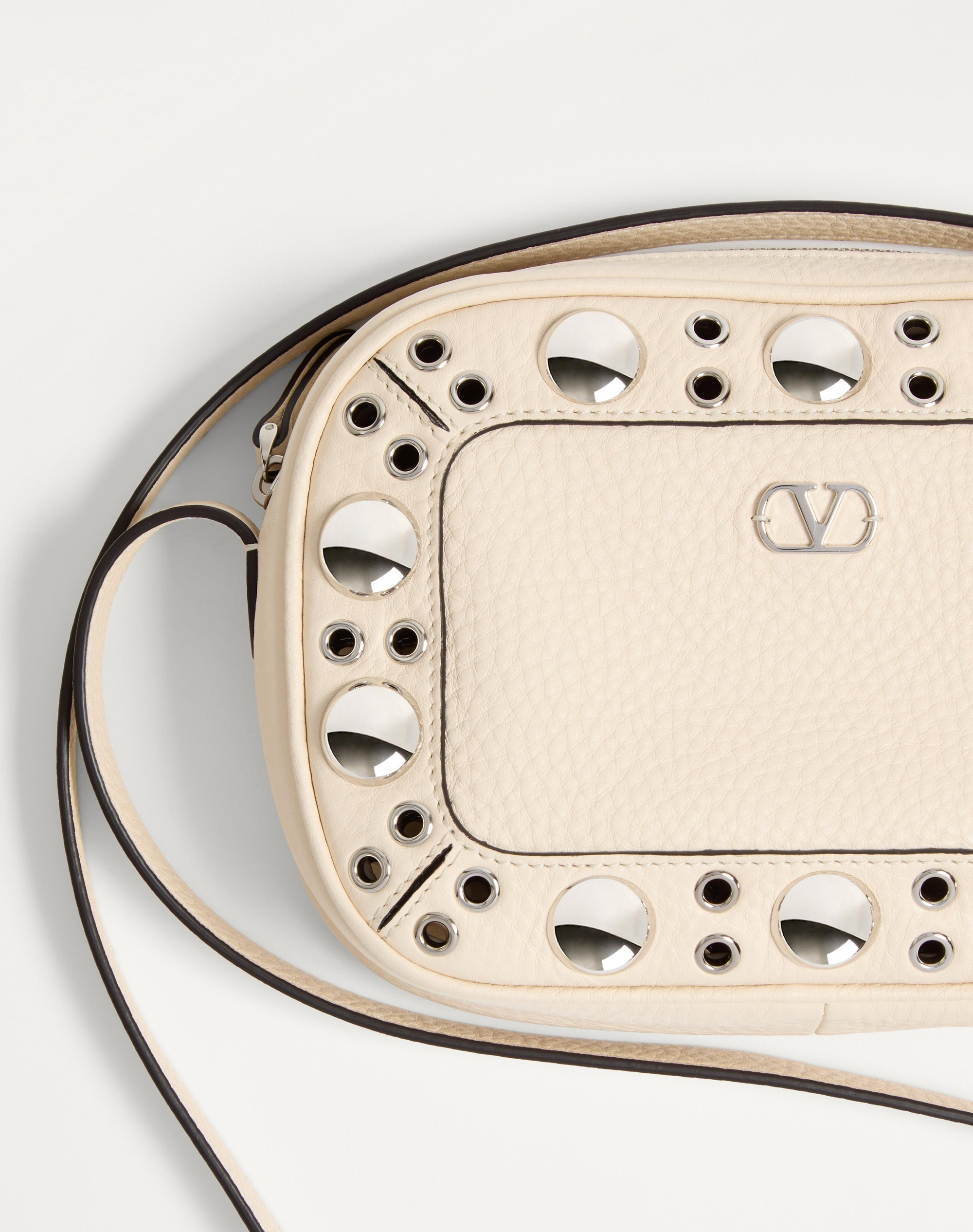 VALENTINO GARAVANI NELLCÔTE SHOULDER BAG IN GRAINY CALFSKIN - 8