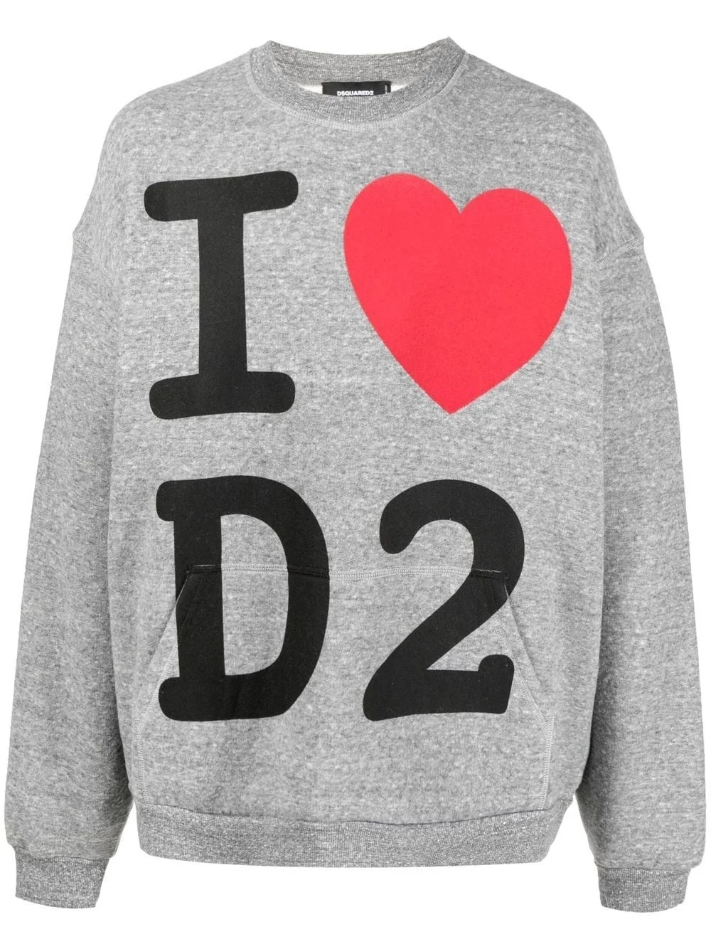 logo-print sweatshirt - 1