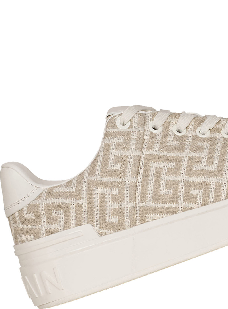 Bicolor jacquard B-Court sneakers 7