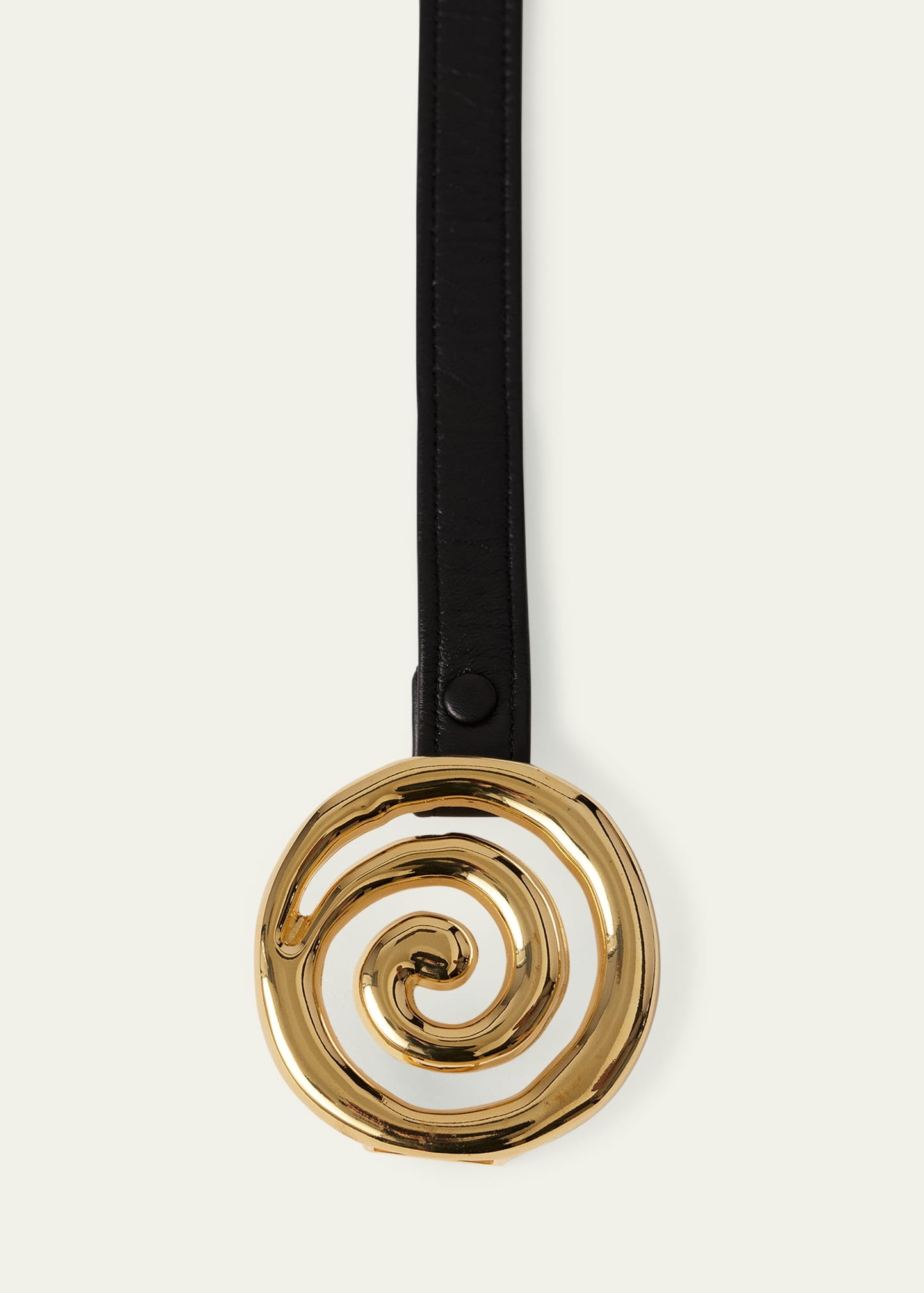 Koru Skinny Leather Belt - 2
