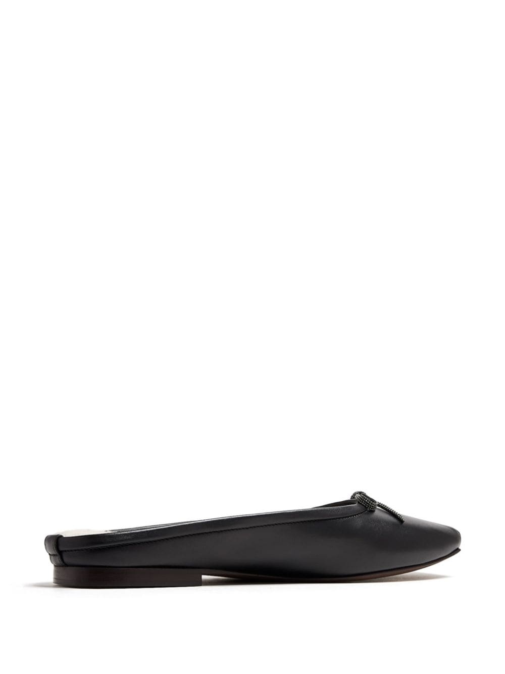Monili-detail ballerina shoes - 3