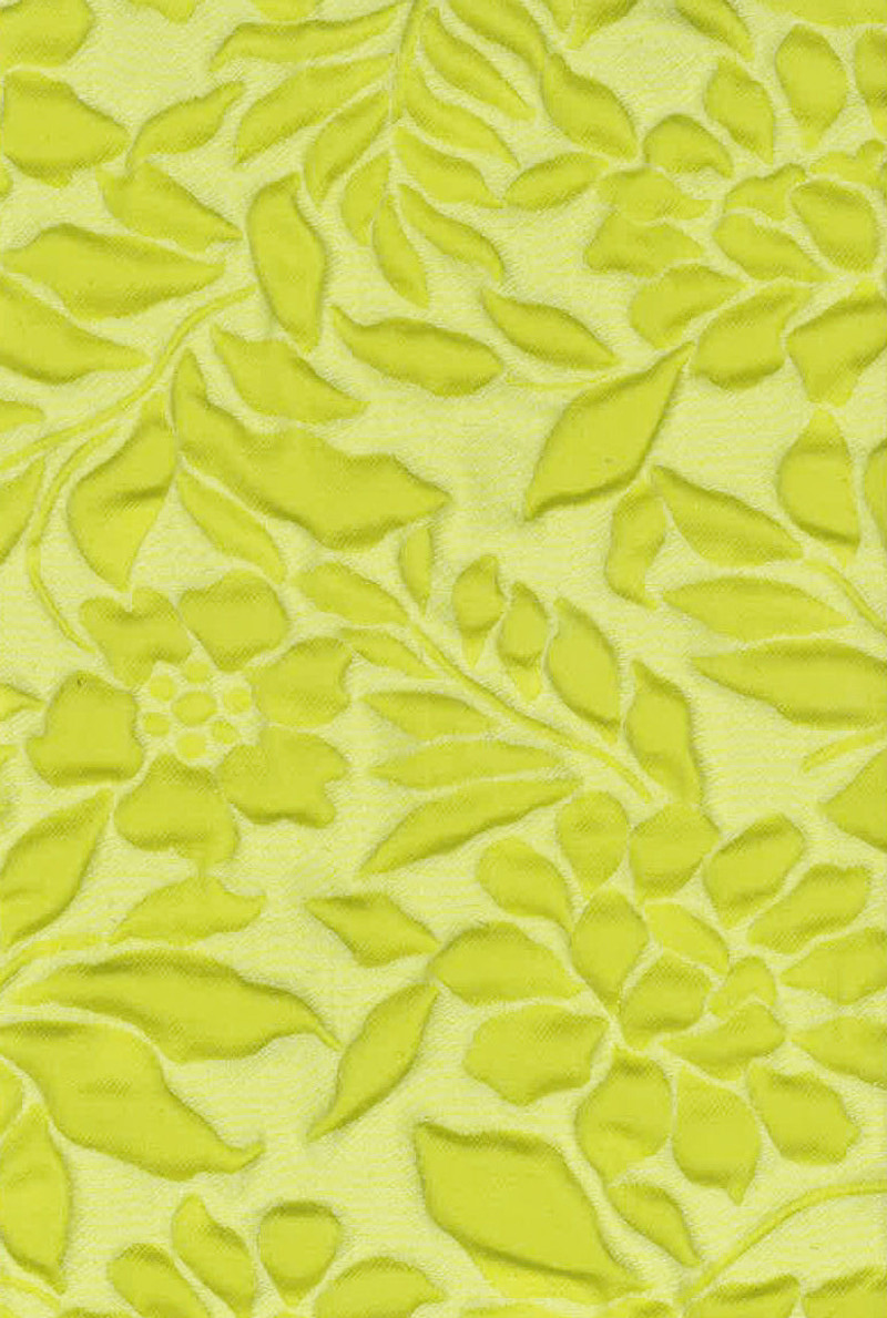 Emersyn Dress In Lime Green Embossed Cloque 6