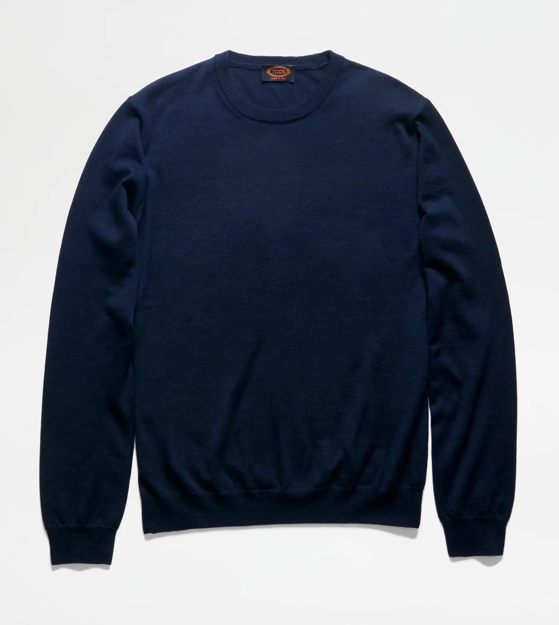 ROUND NECK JUMPER - BLUE - 1