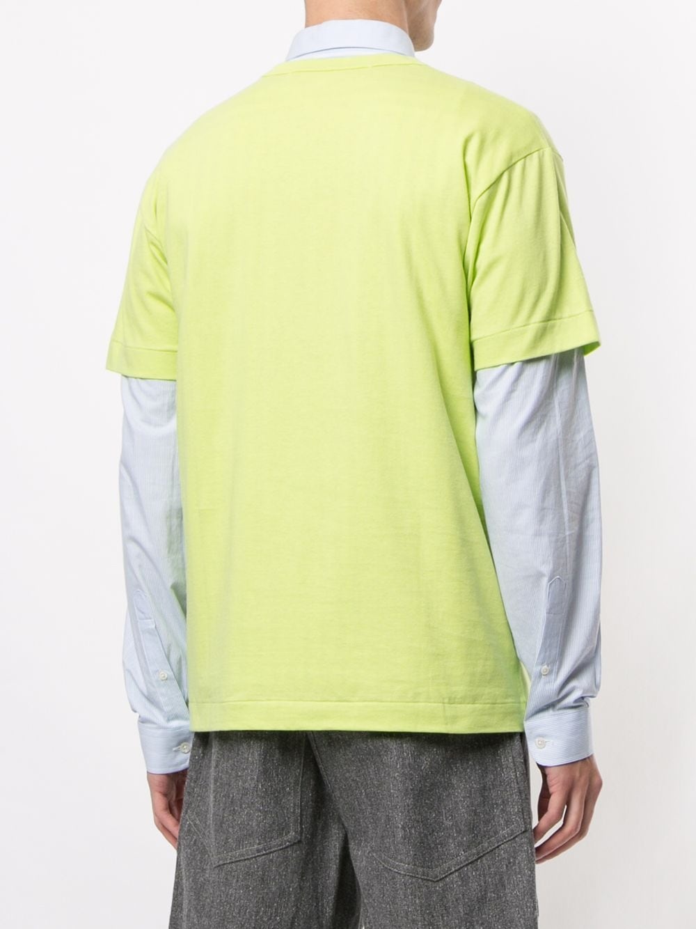 LOGO EMBROIDERED CREWNECK T-SHIRT - 4