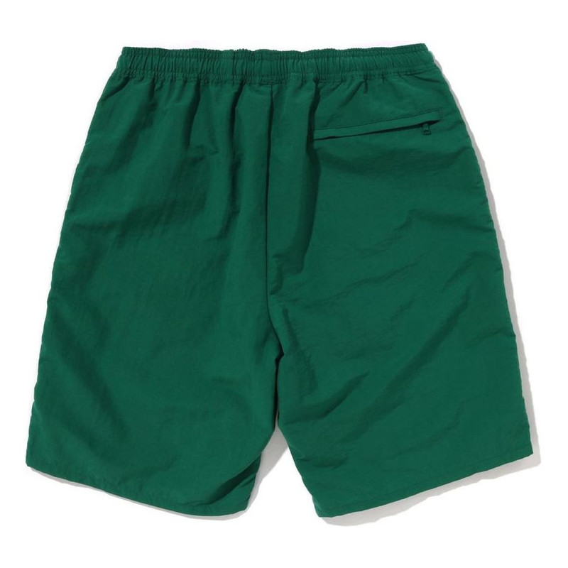 A BATHING APE® A Bathing Ape BAPE STA Logo Beach Shorts 'Green' 1J30-153-024-GRN outlook