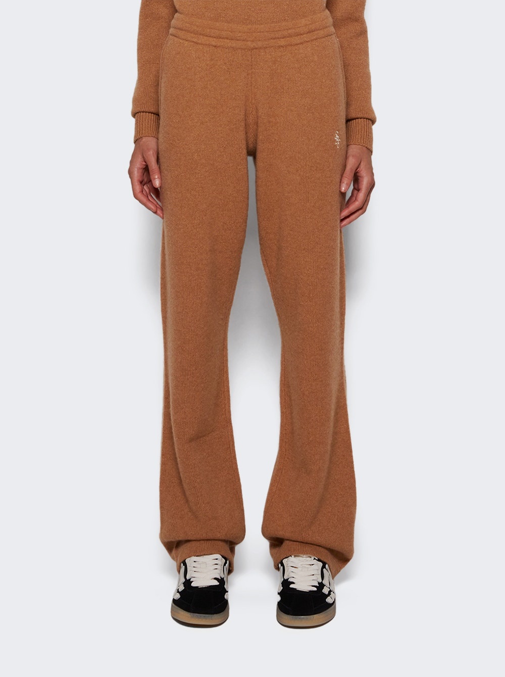 Trousers Camel And White - 3