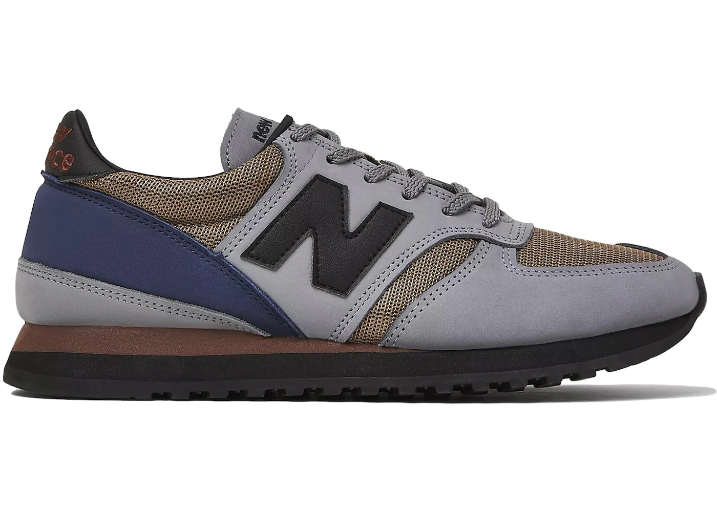 New Balance 730 MiUK Grey Navy Sepia - 1