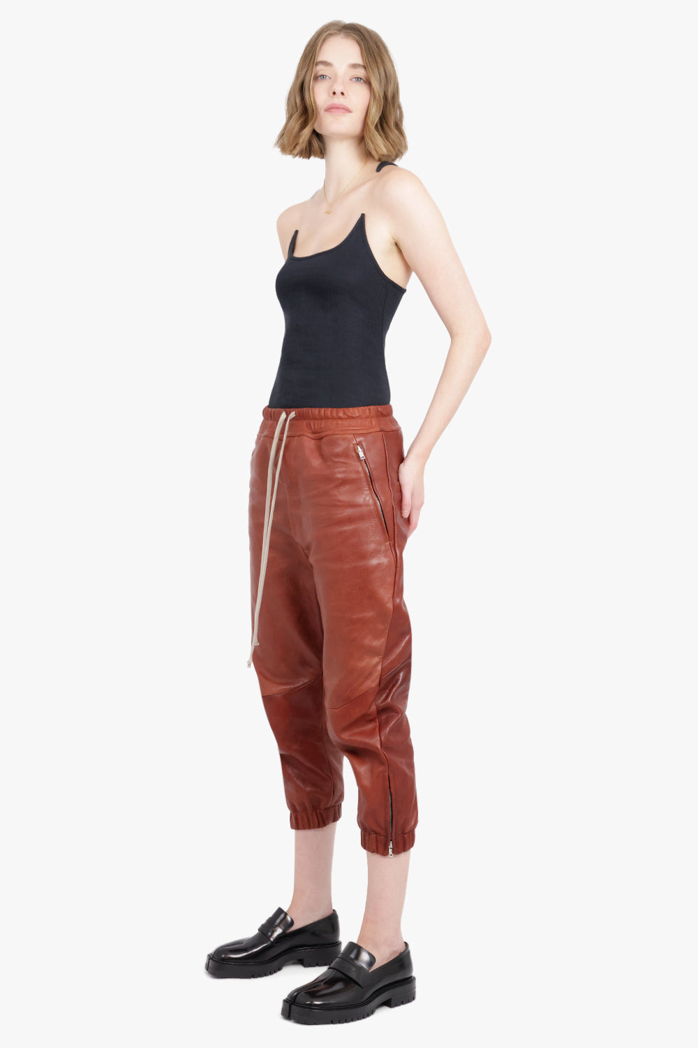 CROPPED TRACK PANT |  HENNA - 2