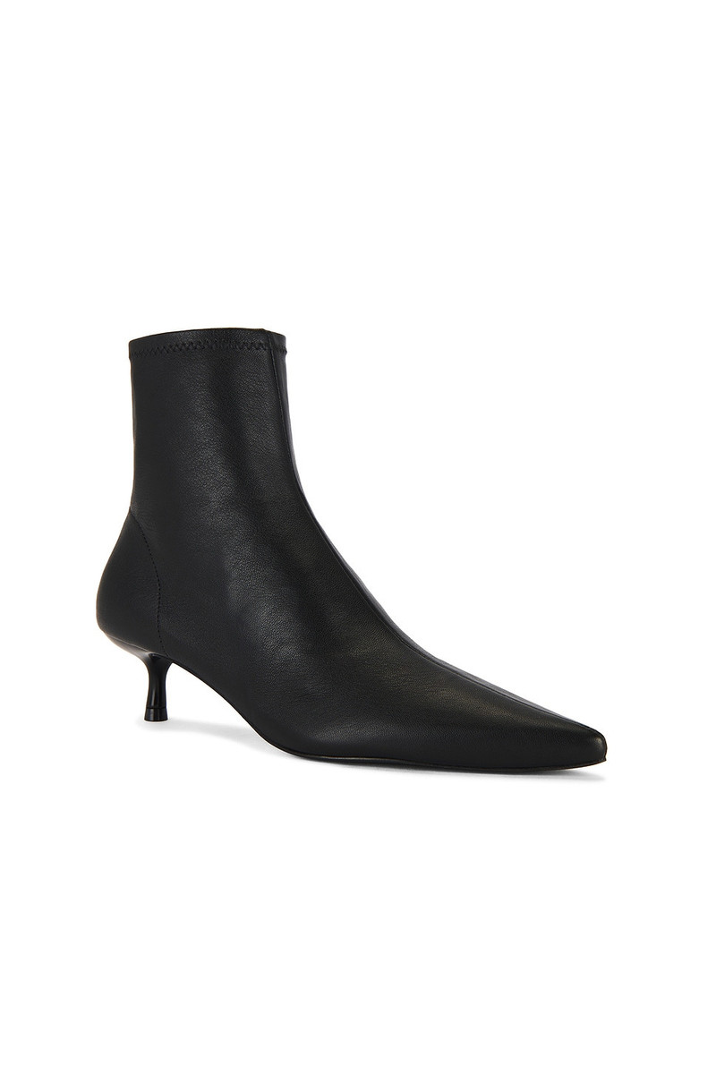 Joni Stretch Leather Ankle Boot 2