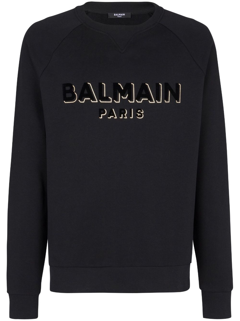 logo-print crew-neck sweatshirt - 1