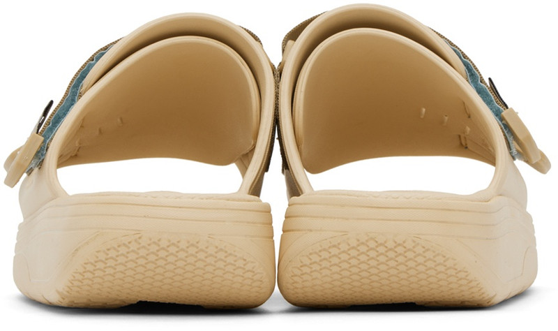 Suicoke Khaki & Beige URICH Sandals outlook