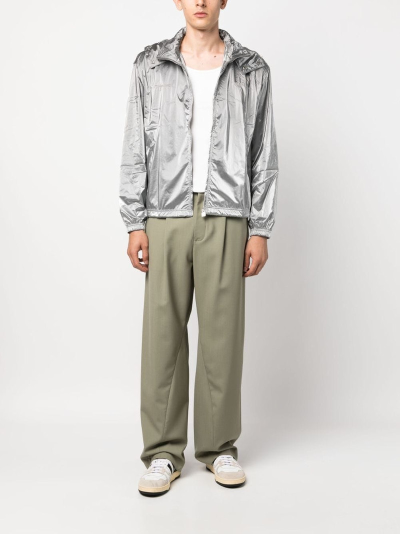 adidas x Wales Bonner metallic hooded jacket outlook