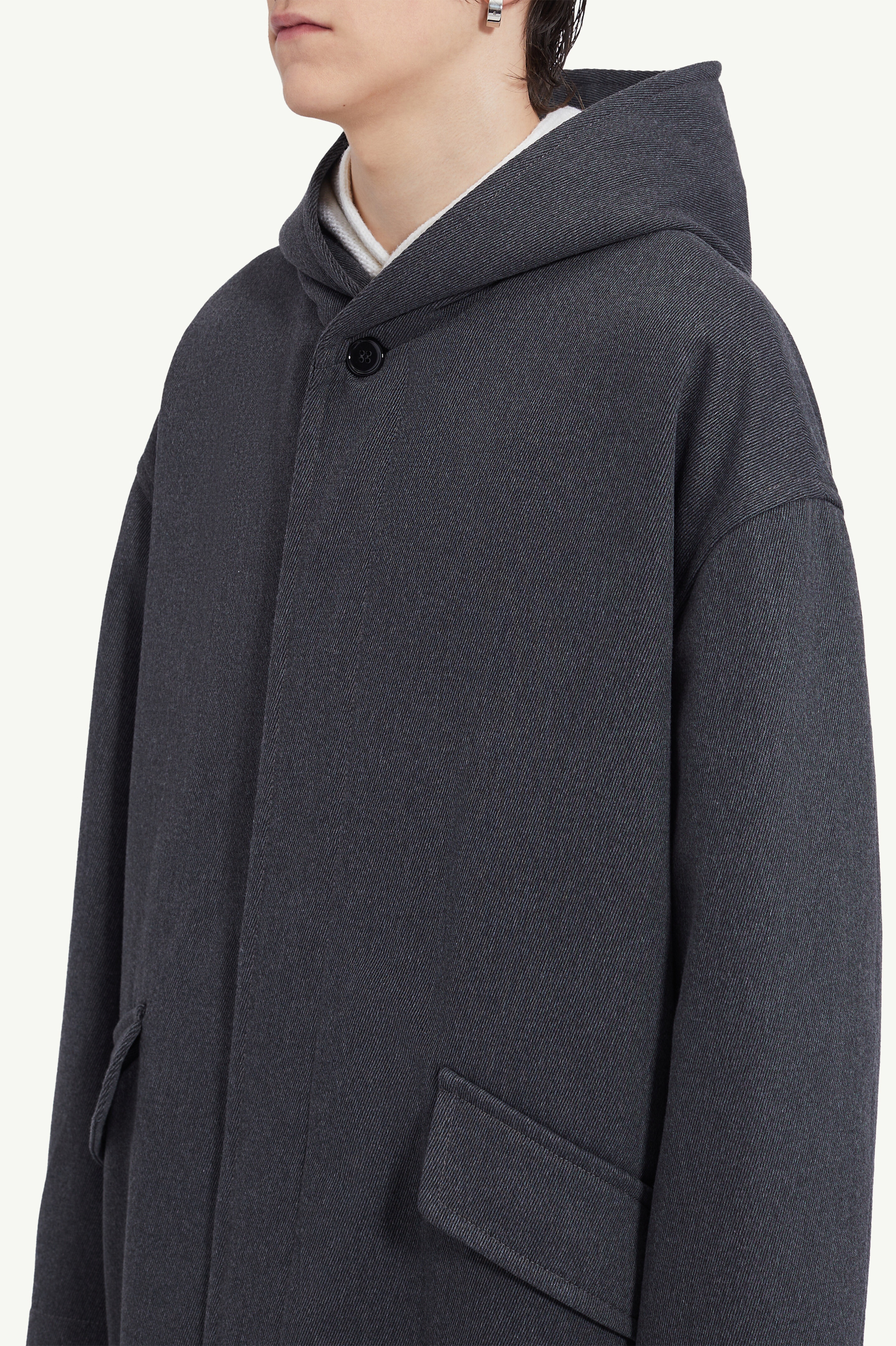 Hooded coat - 5