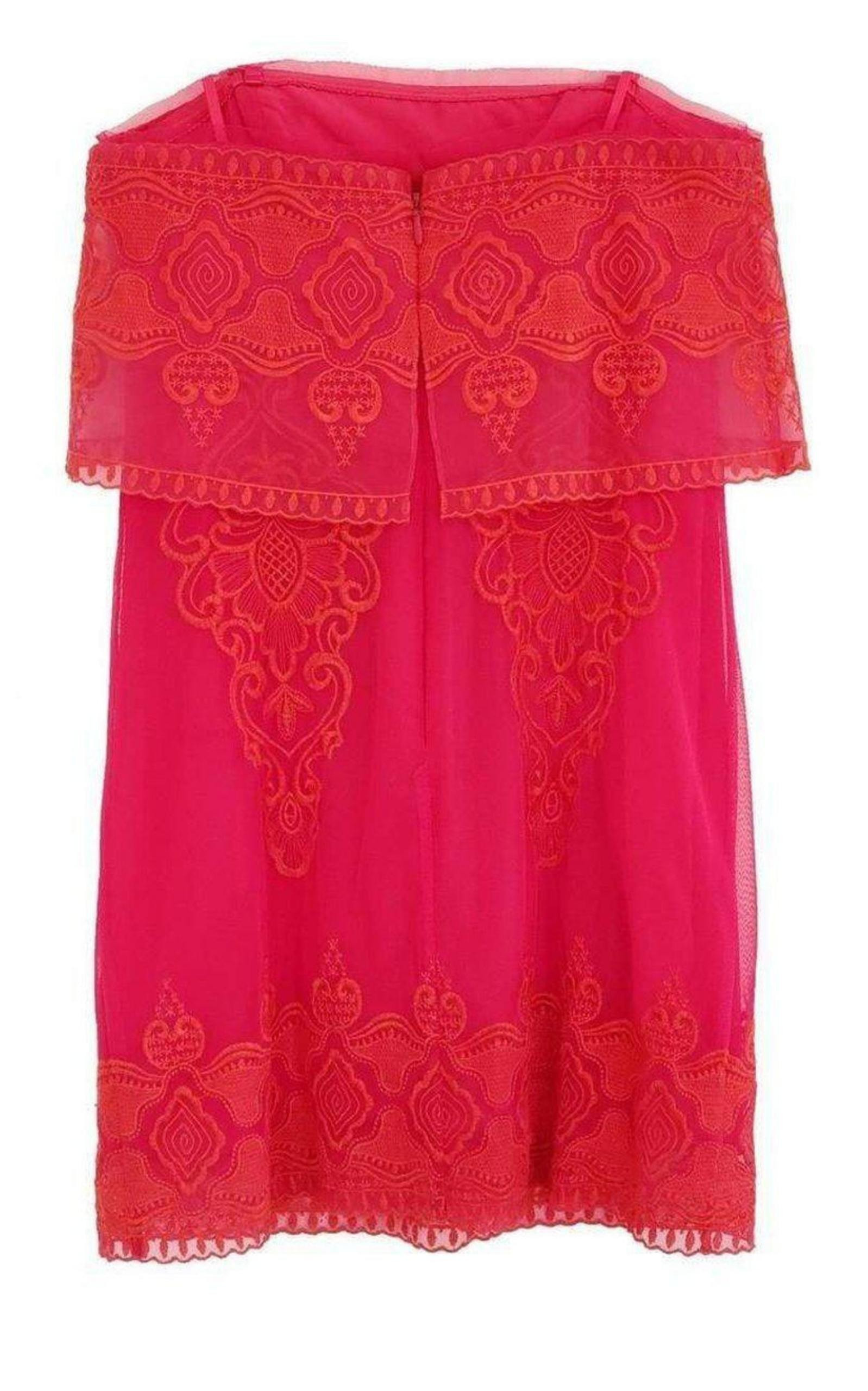 BCBGMAXAZRIA - Mayela Ruby Red Strapless Dress - 6
