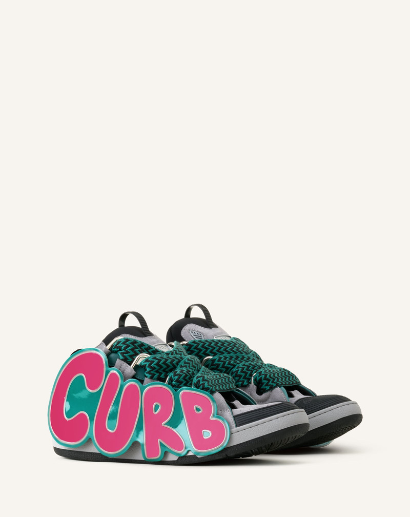 CURB PATCH SNEAKERS IN LEATHER 4