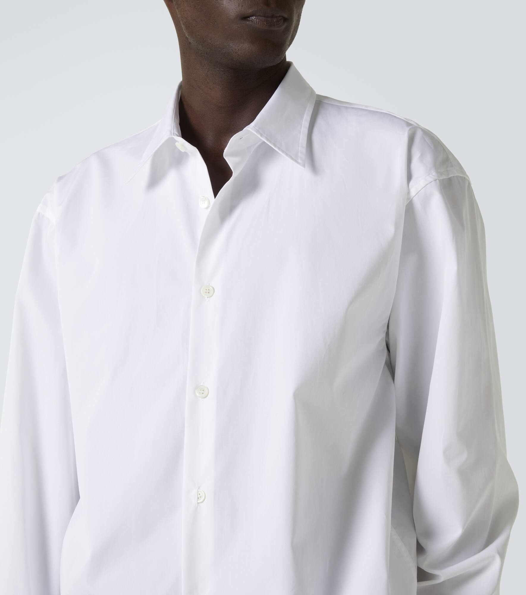 Cotton poplin shirt - 5