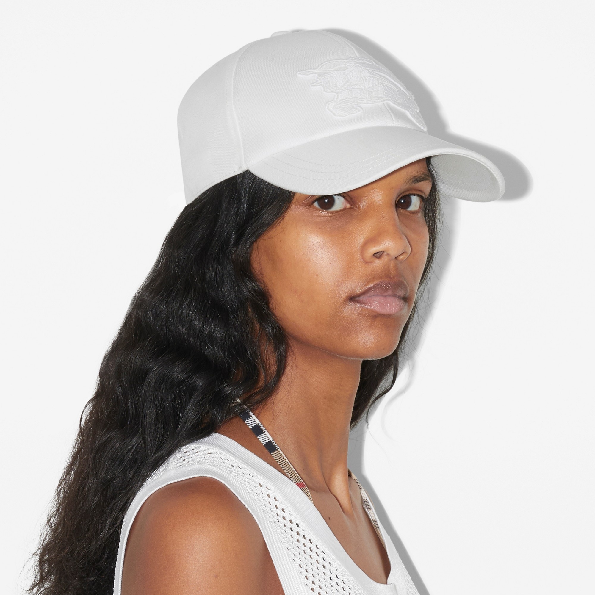 EKD Appliqué Cotton Gabardine Baseball Cap - 4