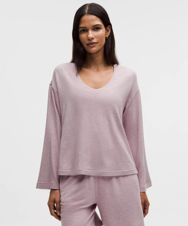 BeCalm V-Neck Bell Sleeve Shirt 1