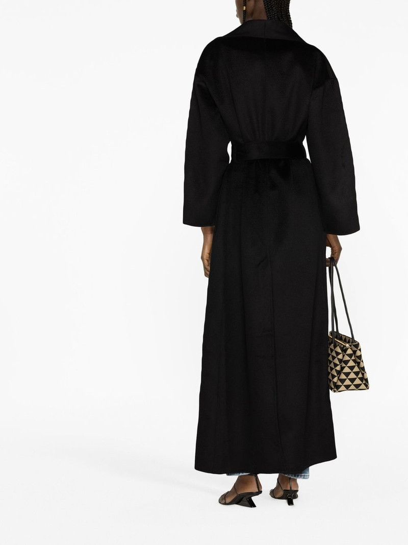 Jore belted-waist coat 4