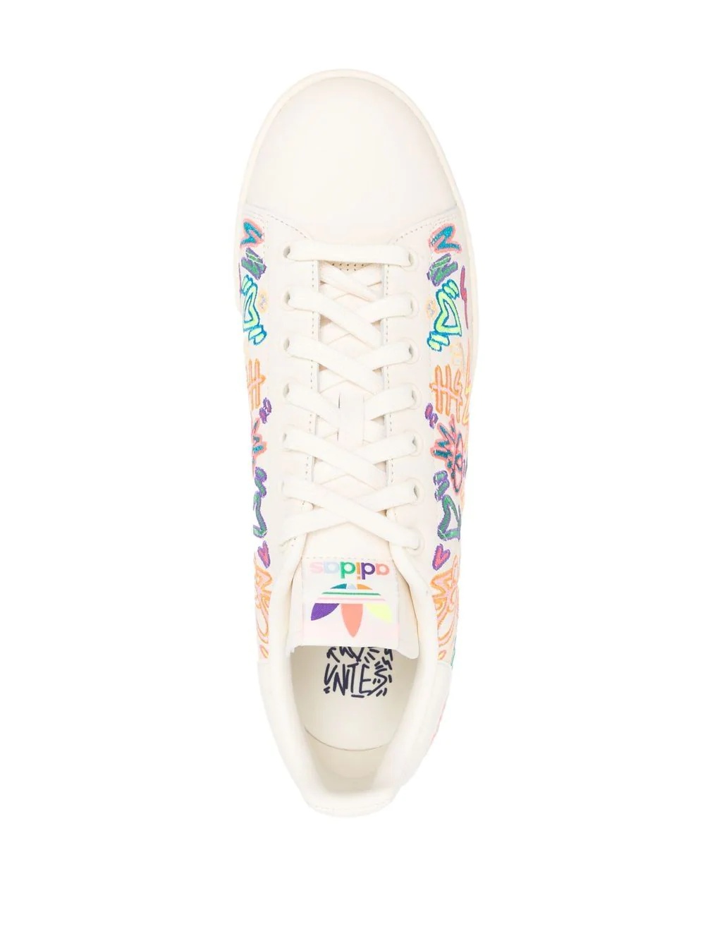 adidas Stan Smith Pride embroidered sneakers REVERSIBLE