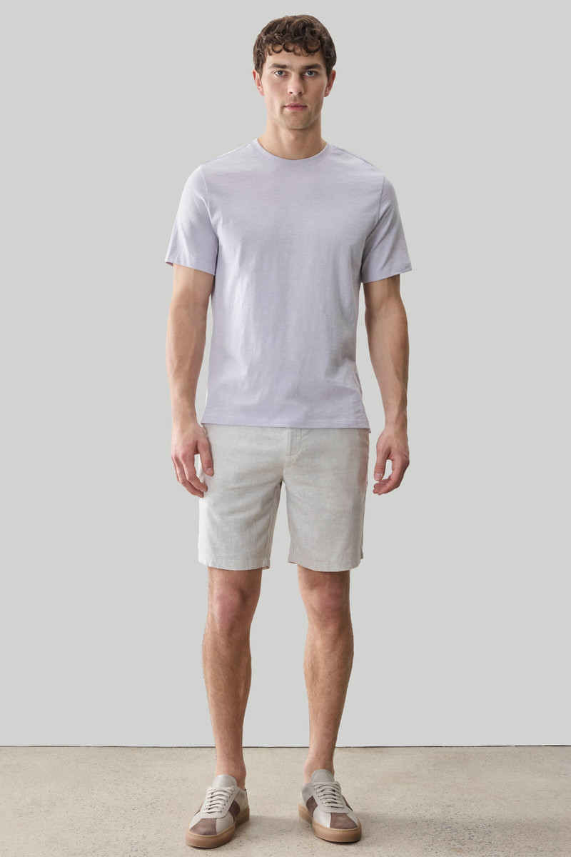 ROBERT BARAKETT Brightwood Short Sleeve Slub Tee outlook