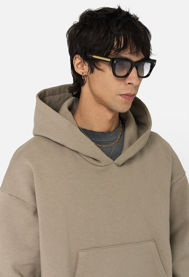 STUDIO FLEECE TILTED HOODIE 6
