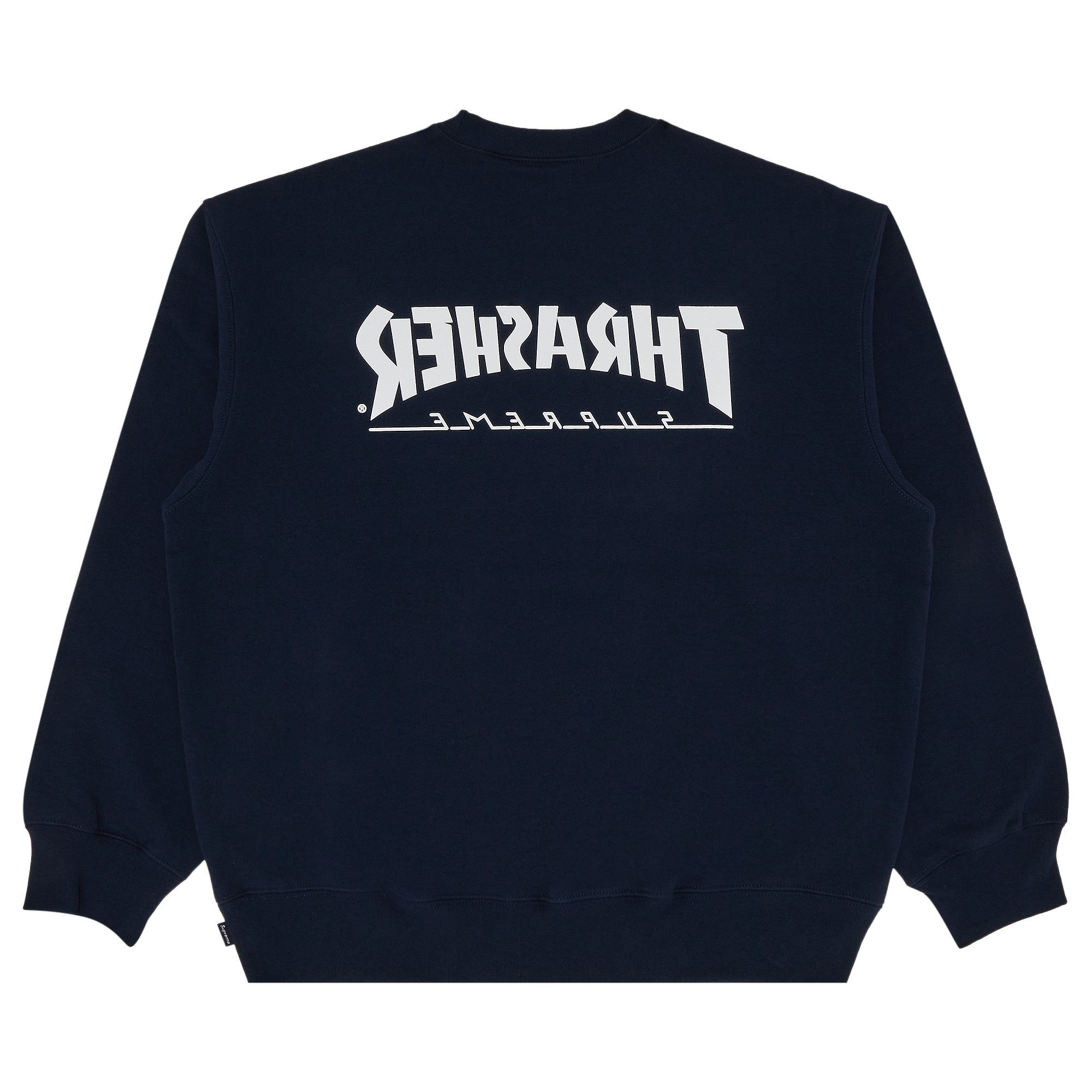 Supreme x Thrasher Crewneck 'Navy' - 2