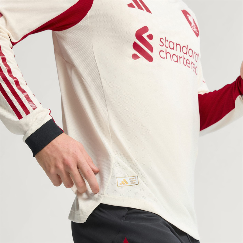 Liverpool FC 25/26 Long Sleeve Away Authentic Jersey 11