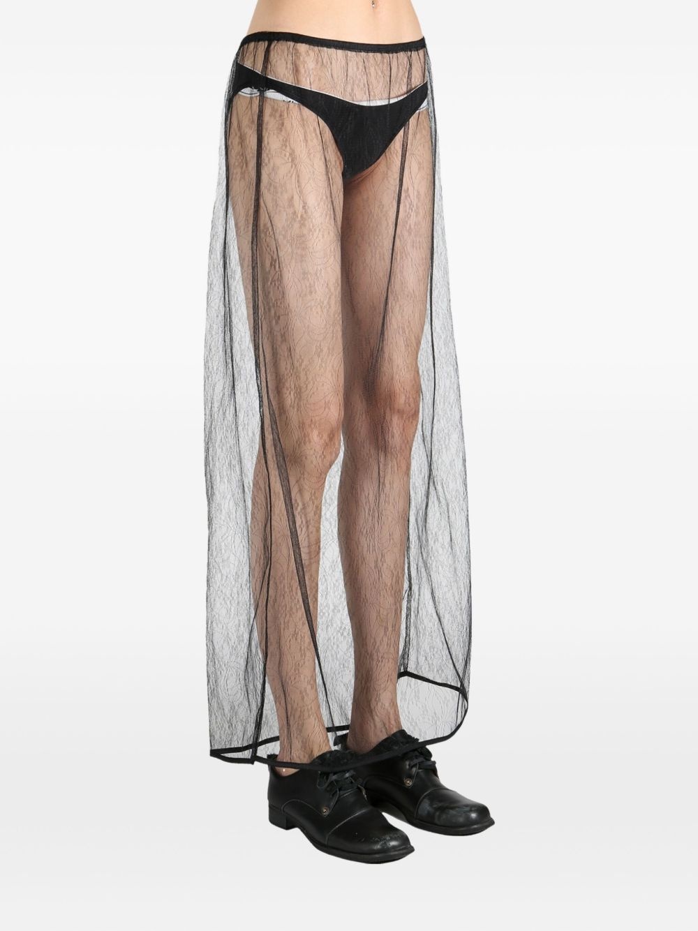 sheer skirt - 3