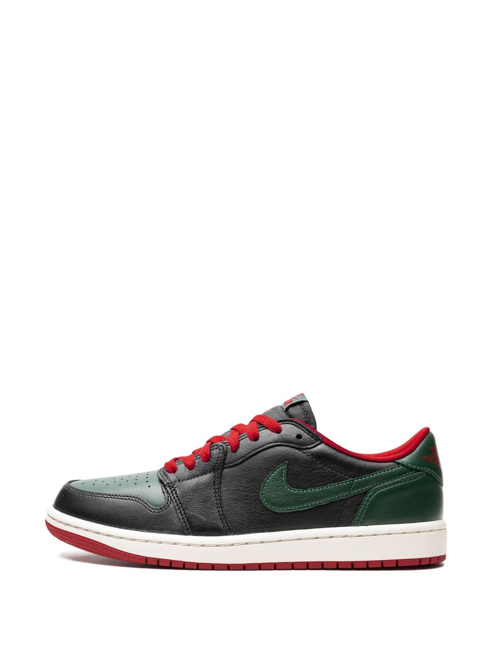 Jordan 1 Retro Low OG "Black/Gorge Green" sneakers - 5