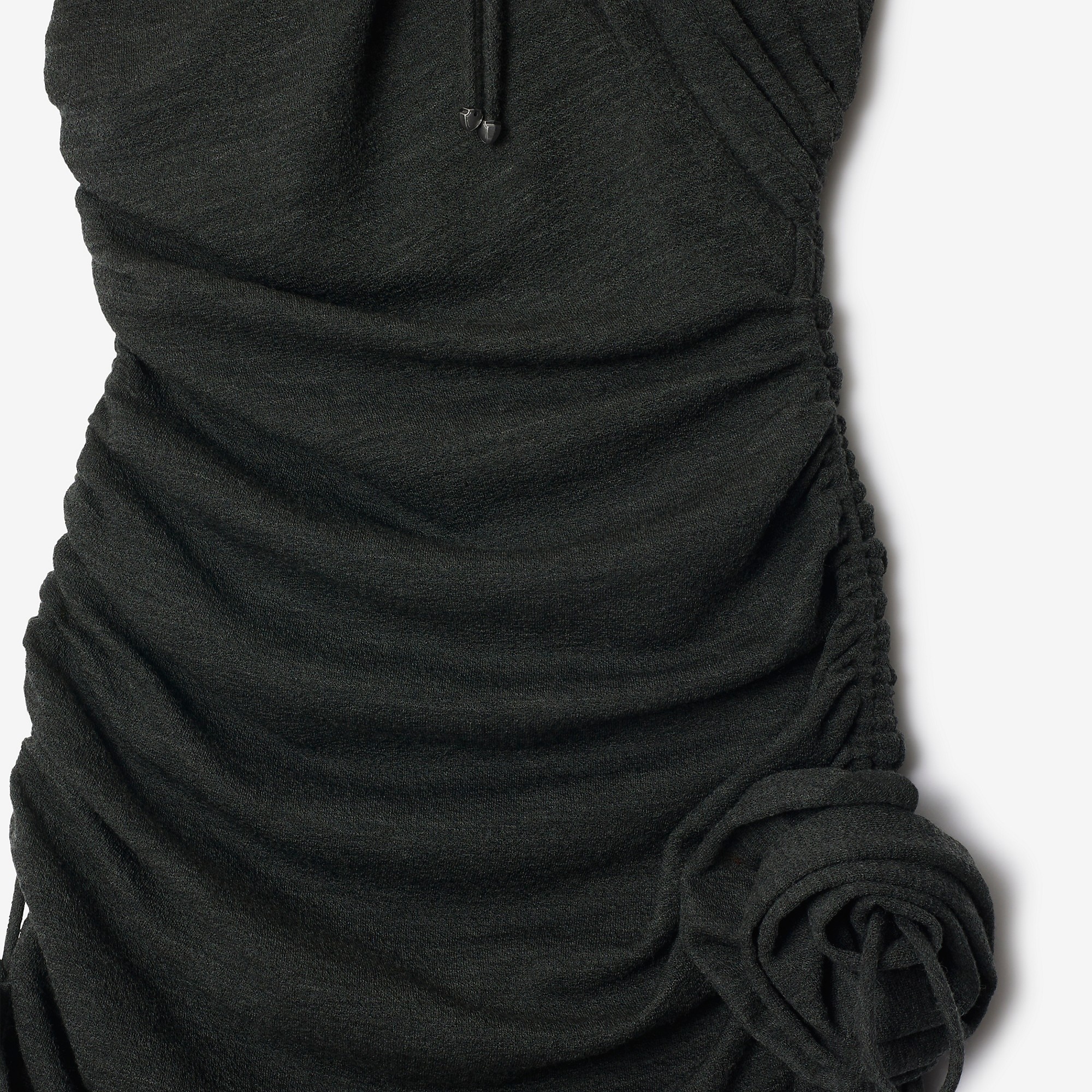 Rose Wool Halterneck Dress - 5