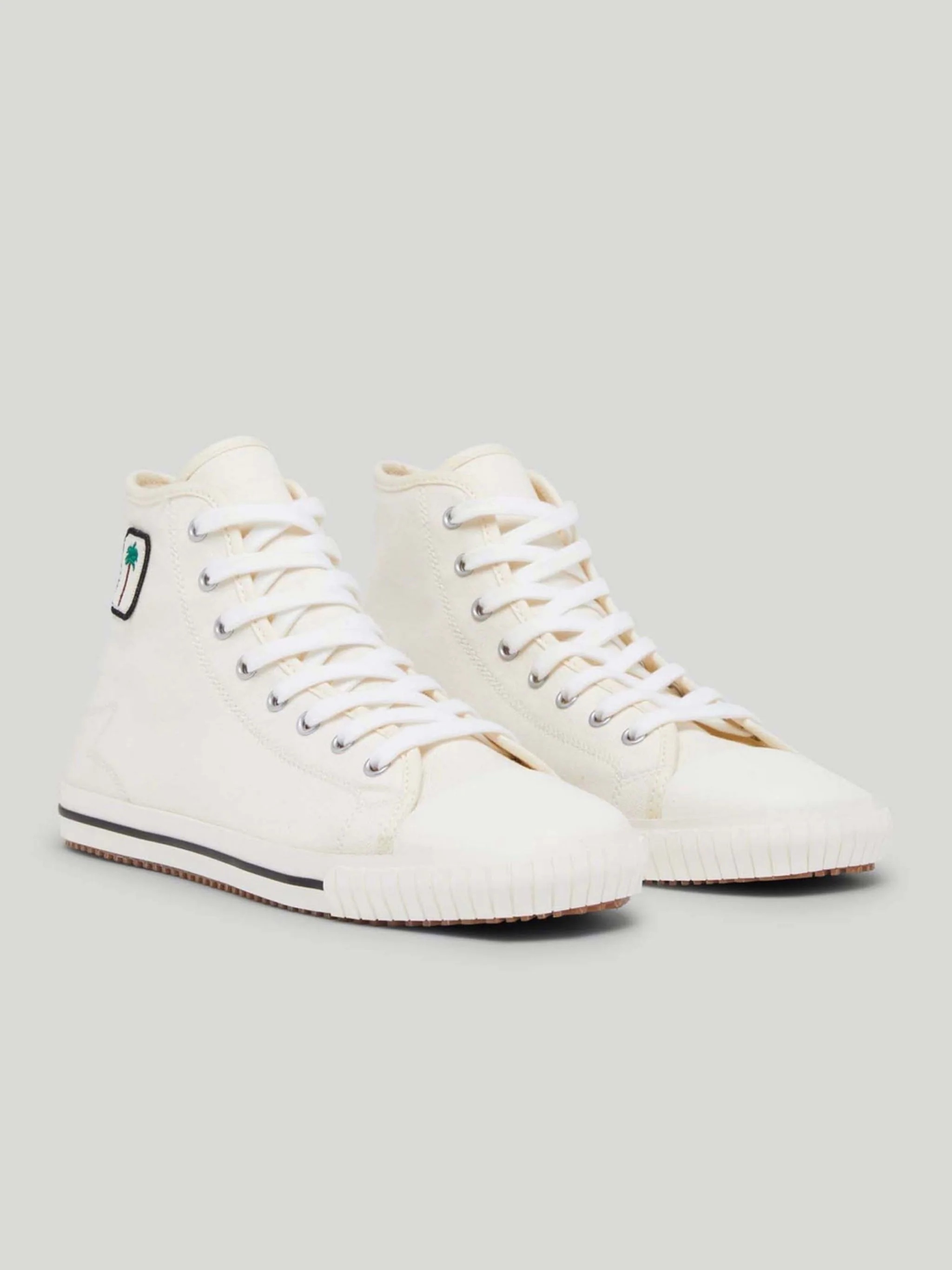 HIGH SQUARE VULCANIZED SNEAKERS - 2